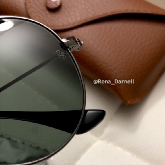 Ray-Ban Aviator RB3025 Black New - Picture 5 of 12